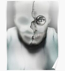 Joker INHALE Scifi art 2017 Cyber Collection Poster
