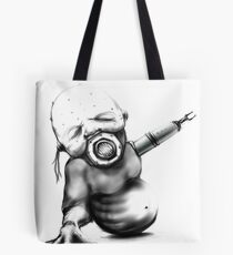 Baby INHALE Scifi art 2017 Cyber Collection Tote Bag