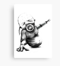 Baby INHALE Scifi art 2017 Cyber Collection Canvas Print