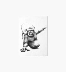 Baby INHALE Scifi art 2017 Cyber Collection Art Board