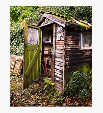 The Old Garden Shed Photographic Print