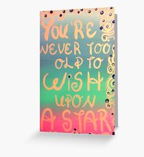 Wishing Star Greeting Card