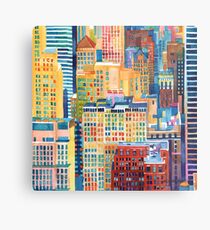 NYC buildings Metal Print