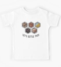 Camiseta para niños ESTABLECEMOS ESTE COLONISTA DE CATAN