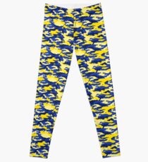 Mich Small Army Print (Larger Print avail.) Leggings