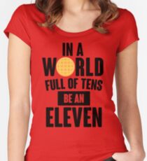 Be A Eleven Women's Fitted Scoop T-Shirt