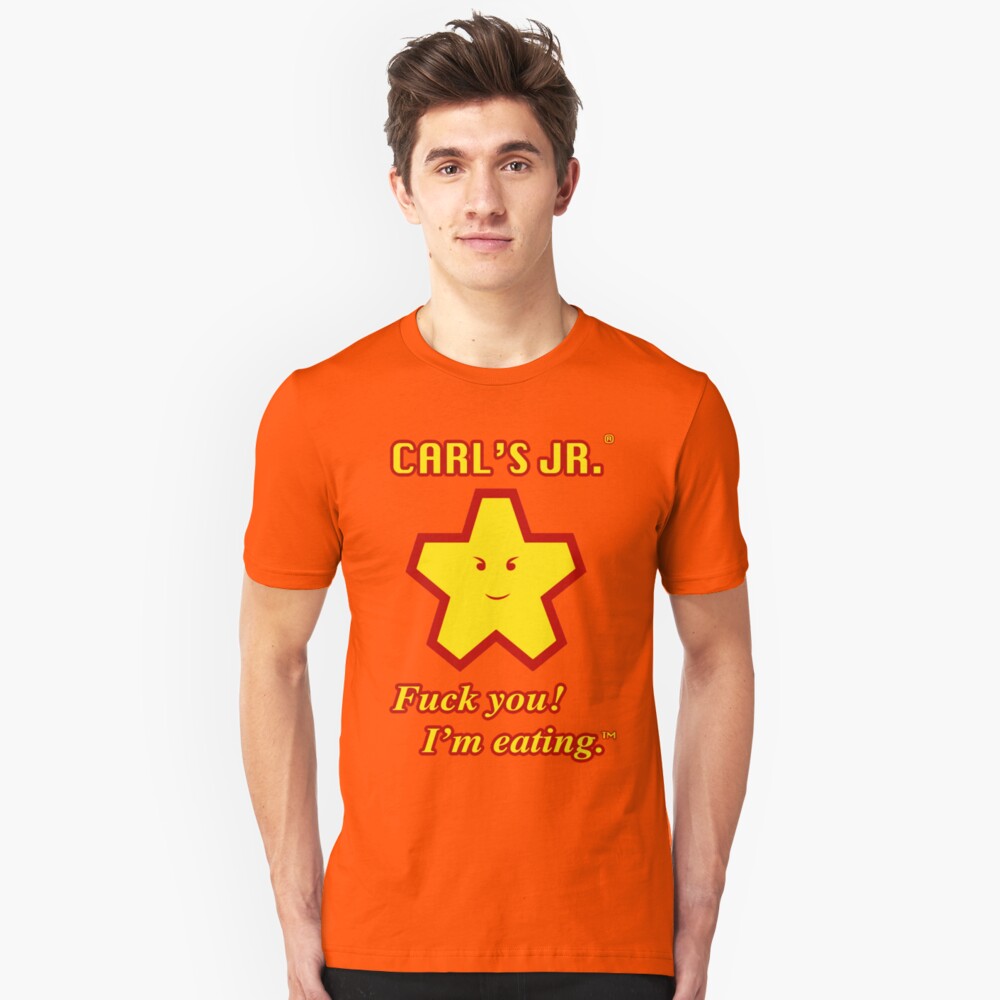 carls jr adult swim shirt