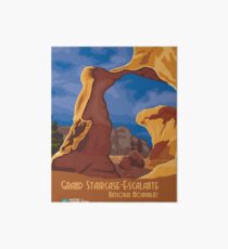 Vintage poster - Grand Staircase-Escalante Art Board