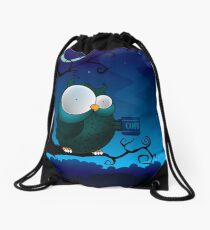 Coffee break Drawstring Bag