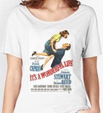 It's a wonderful life, Christmas movie poster Women's Relaxed Fit T-Shirt