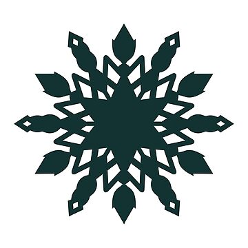 Snowflakes 2 Sticker for Sale by stylishdzign