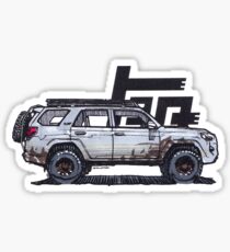 5th Gen 4Runner TRD - Ghost Sticker