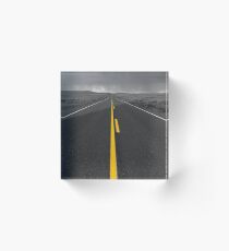 The Road Ahead Acrylic Block