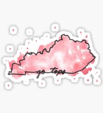 Go Tops Watercolor Kentucky Sticker