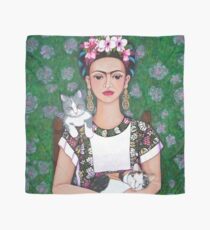 Frida cat lover Scarf