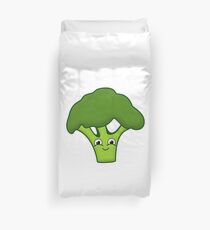 Happy Broccoli Duvet Cover