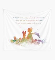 Little Prince Fox Wall Tapestry