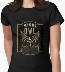 Night Owl Women's Fitted T-Shirt