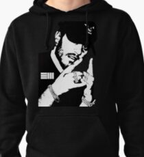 Russ Black White Pullover Hoodie