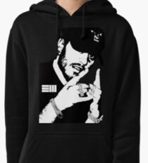 Russ Black White Pullover Hoodie