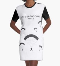 PUBG School Graphic T-Shirt Dress