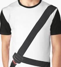 Camiseta gráfica Cinturón de seguridad falso