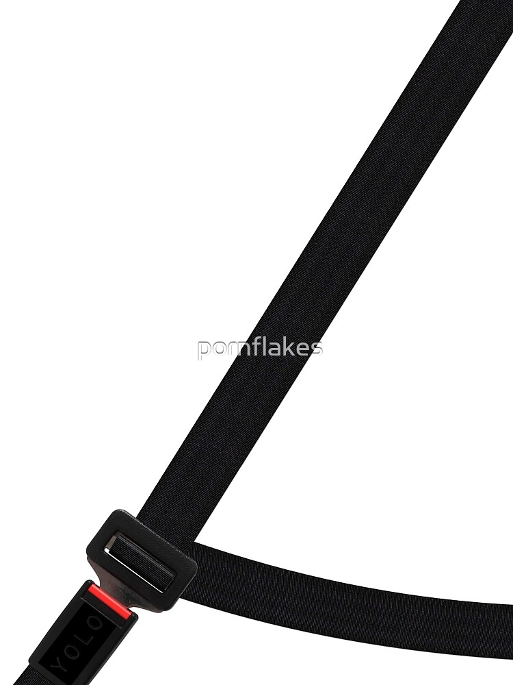 "Fake seat belt" Women's Chiffon Top by pornflakes Redbubble