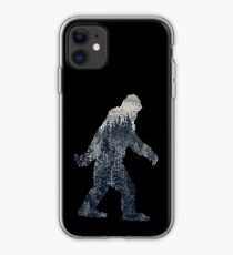A Sasquatch Silhouette in The North iPhone 11 case A Sasquatch Silhouette in The North iPhone 11 case