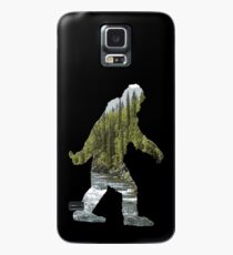 Funda/vinilo para Samsung Galaxy Una silueta de Sasquatch en The Wilderness