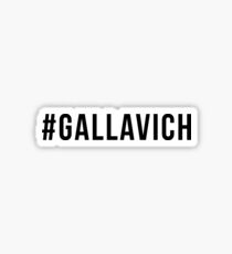 Gallavich WHT Sticker
