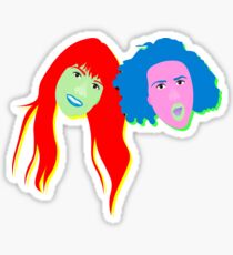 Pegatina YASS Kween - Abbi e Ilana - Broad City