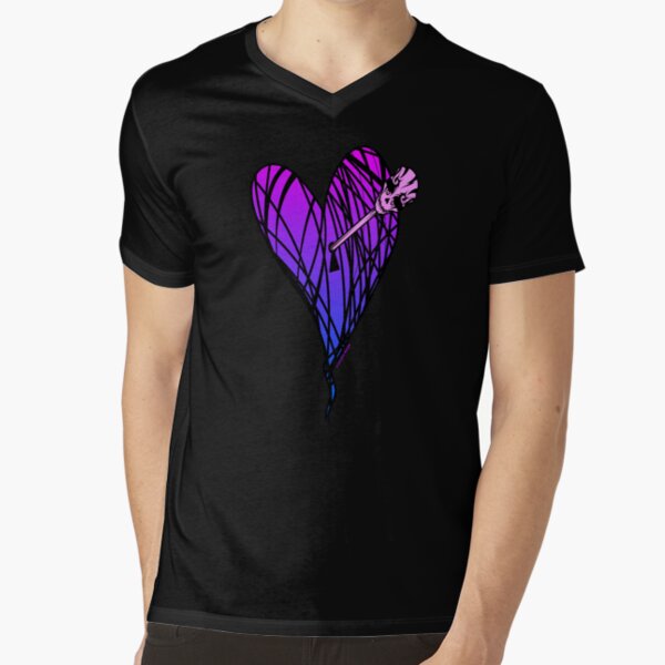 It's Halloween in my Heart - 2017 remix V-Neck T-Shirt