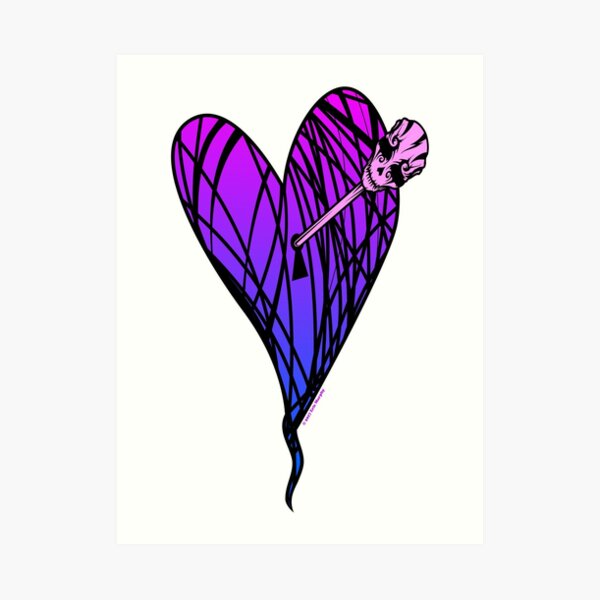 It's Halloween in my Heart - 2017 remix Art Print