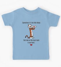 Calvin Hobbes Love Kid Kids Tee