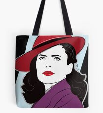 Red Hat Female Tote Bag