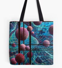Curved Space Tote Bag