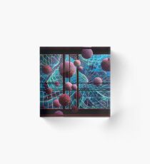 Curved Space Acrylic Block