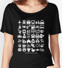 Medical Tourism Travel Icon Women's Relaxed Fit T-Shirt