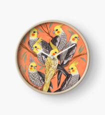 Cockatiel Fun Clock
