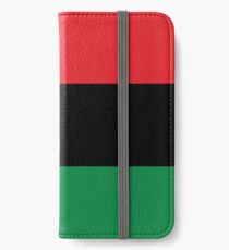 Red, Black & Green Flag iPhone Wallet/Case/Skin