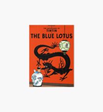 Tintin the blue lotus Art Board