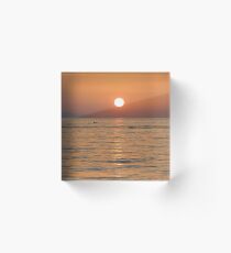 Tramonto Acrylic Block