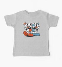 Cuphead and Mugman Baby Tee