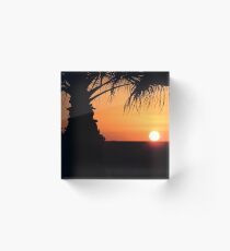 Tramonto Acrylic Block