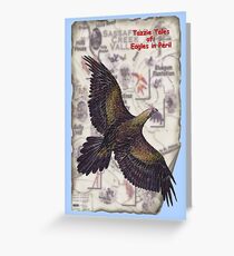 ICON ~ TAZZIE TALES OF - Eagles in Peril by tasmanianartist Greeting Card
