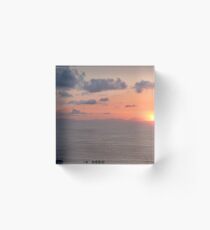 Tramonto Acrylic Block