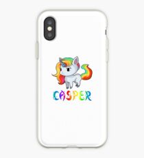 Casper Unicorn Sticker iPhone Case
