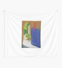 The Blue Gate Wall Tapestry