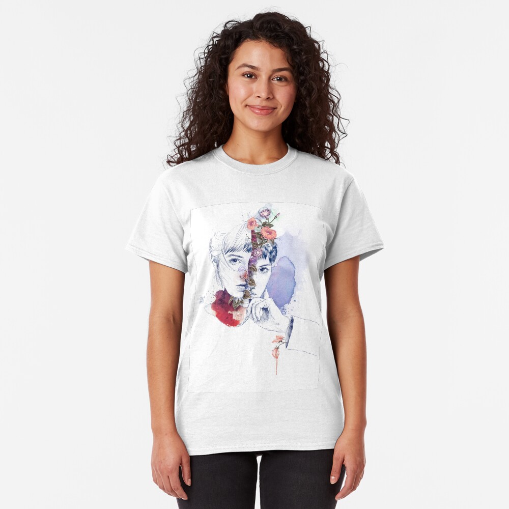 DIVISIÓN CELULAR by elena garnu Camiseta clásica
