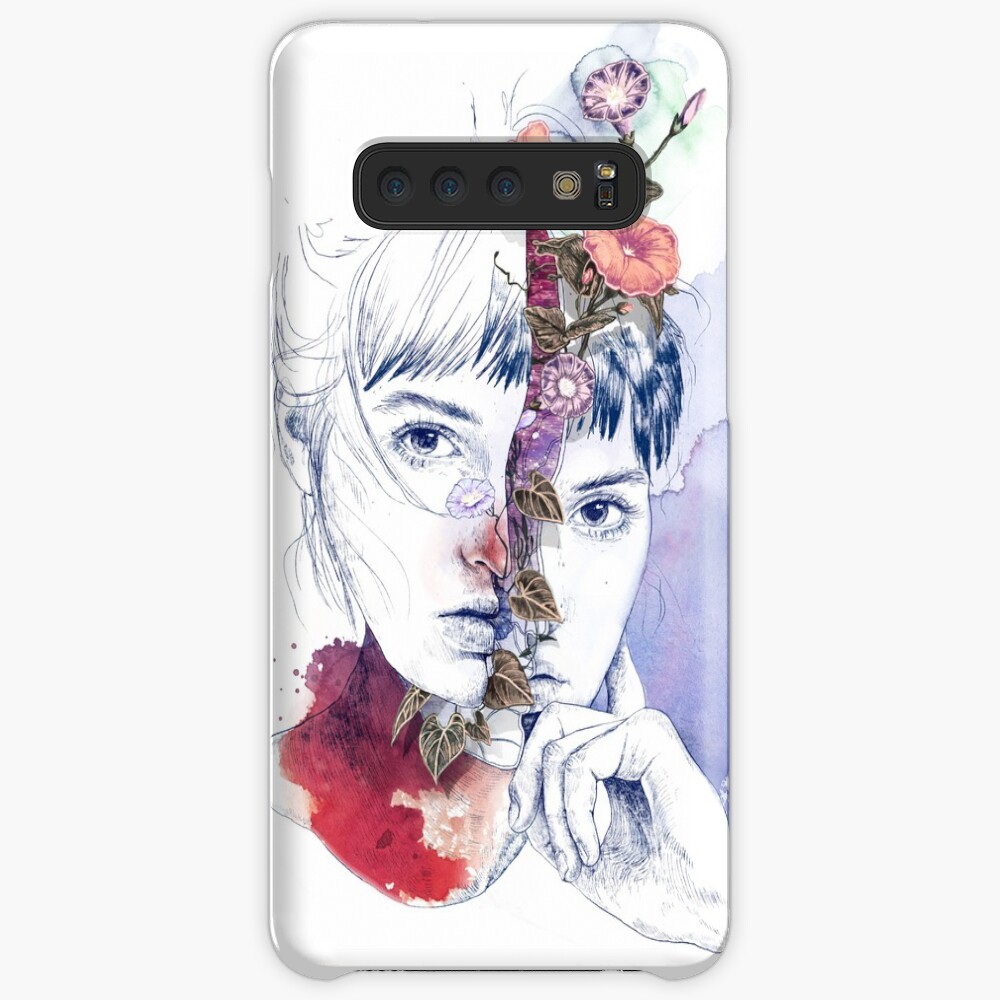 DIVISIÓN CELULAR by elena garnu Funda y vinilo para Samsung Galaxy